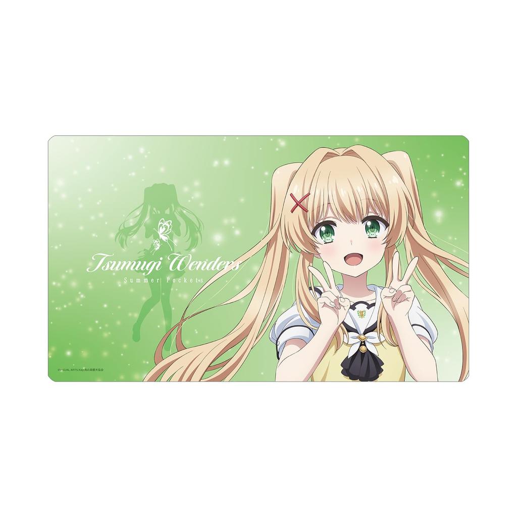 TV anime Tsumugi Wenders desk mat "Summer Pockets" multi-purpose