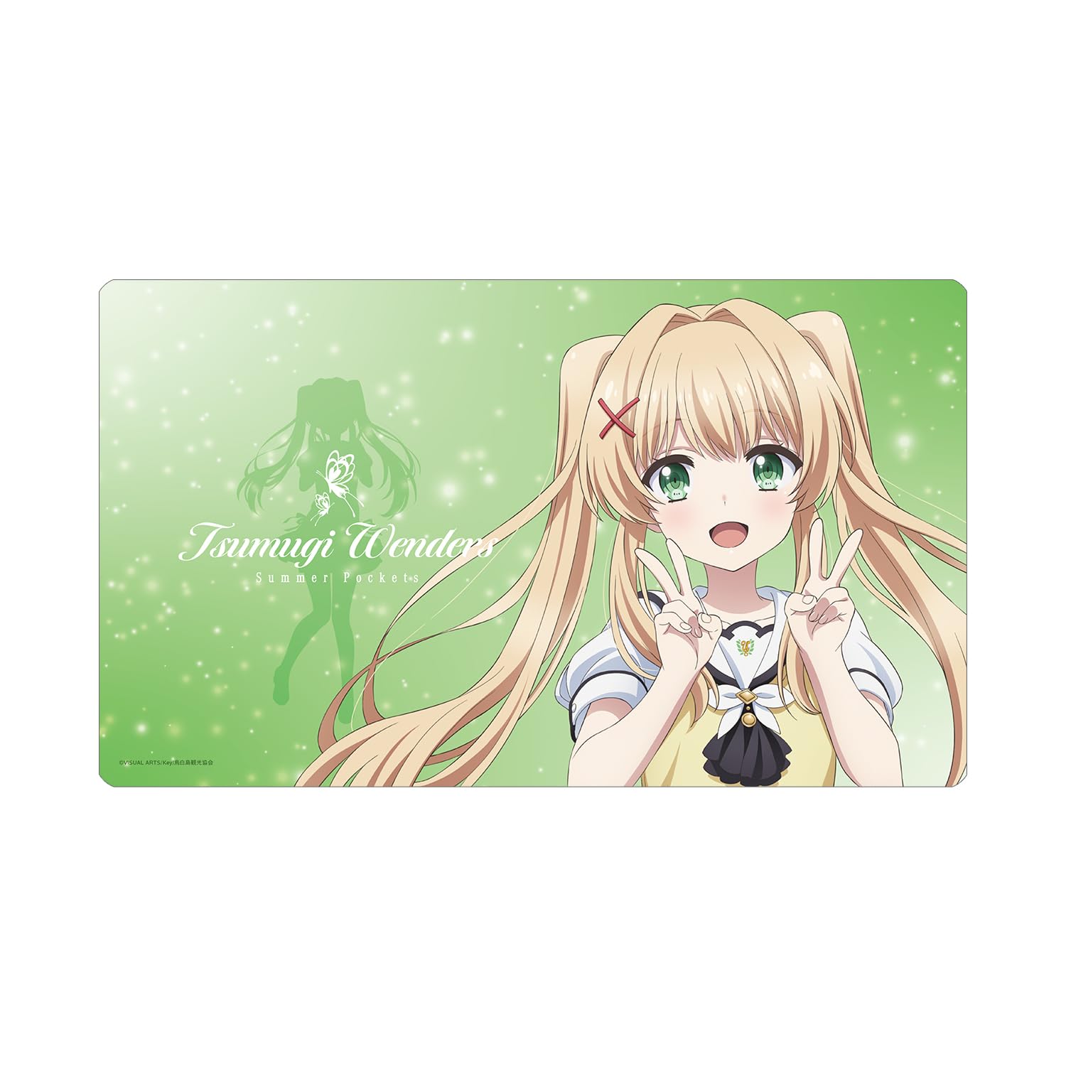 

TV anime Tsumugi Wenders desk mat Summer Pockets multi-purpose