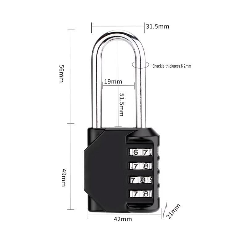 Jurchen Combination Padlock
