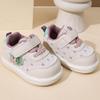 Children's Lightweight Toddler Shoes with Soft Soles and Light-up Leather Sneakers Non-slip Shoes