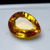 Orange Ceylon Sapphire Pear Cut 6.80 Ct Natural Loose Gemstone CERTIFIED