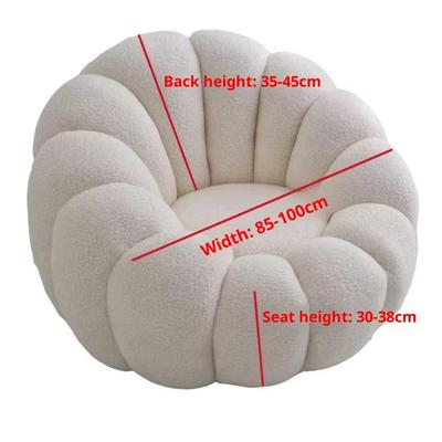 2025 New Cat Scratch-resistant Style All-season Universal Pumpkin Sofa Dust Cover Lazy Bean Bag Single-person Sofa Cover