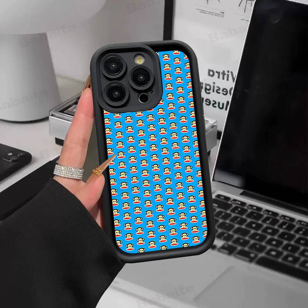 Classic P-Paul F-Frank Logo Phone Case For IPhone 17 16 15 14 13 12 11 Pro Max Mini Plus Soft TPU Back Cover