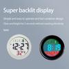 Multifunctional Luminous Clip On Carabiner Watch Mini Quartz Watch Compass for Outdoor Climbing Activities