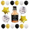 Aluminum Film Balloon Whiskey Beer Bubble Wine Glass Bottle Pentagram Party Combination Set