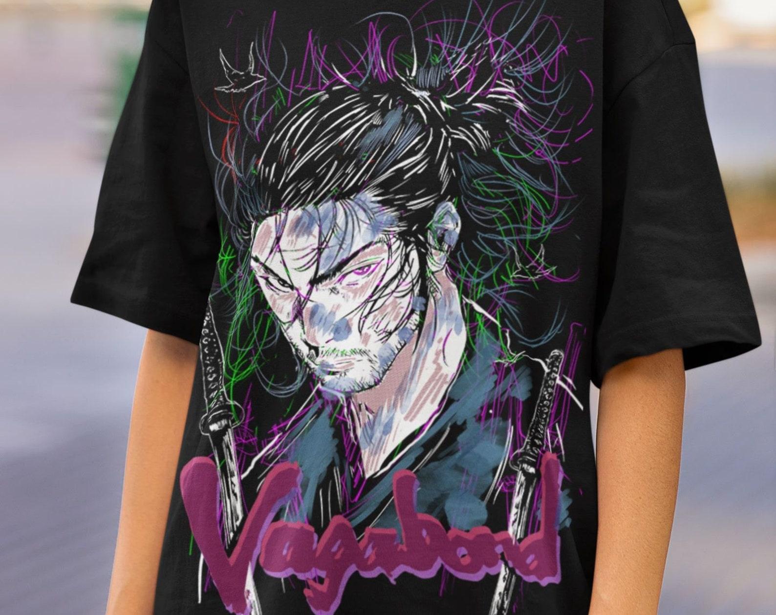 Vagabond Shirt, Musashi Miyamoto, Matahachi Honiden, anime Shirt, aesthetic hoodie, Manga aesthetic, japanese gaming, Unisex T-Shirt M