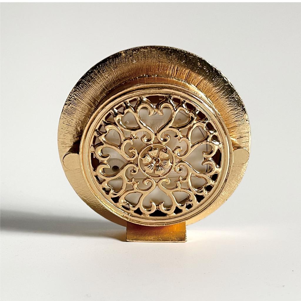 Retro Light Luxury Fashion Clock Living Room European Table Clock