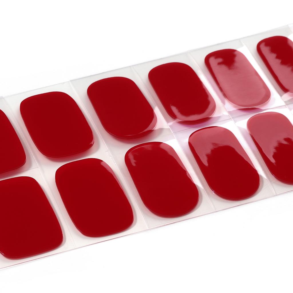 Hydrogel Nail Strips Half Baked Gel Nail Strips Nail Mixed Gel