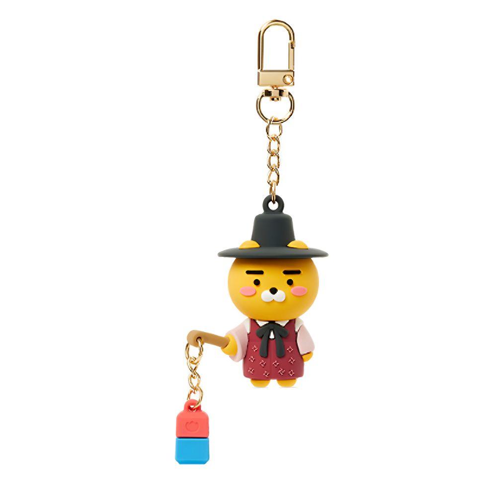 

Korean Traditional Figure Keyring Ryan Doll Keychain Mini Figurine Cute K-Style