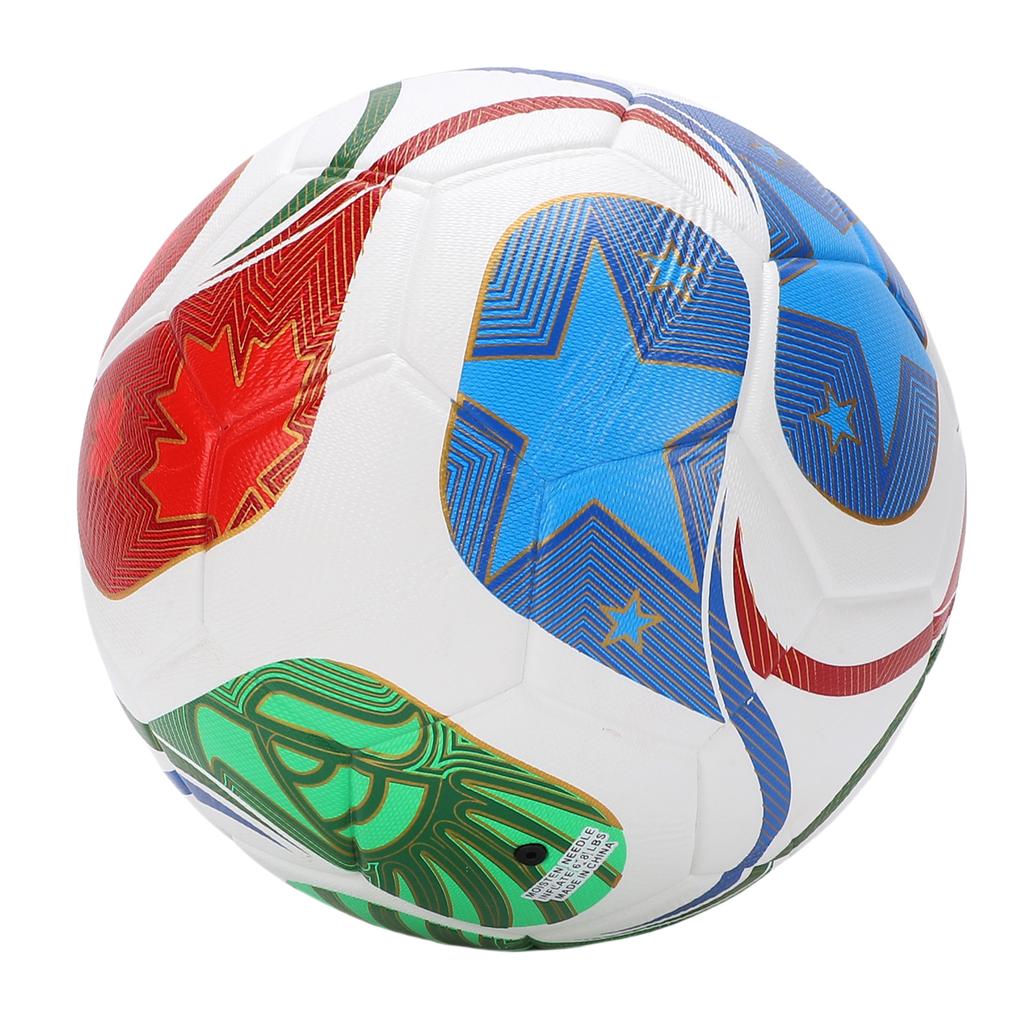 Soccer Ball Size 5 PU Wear Resist Thickened Water Proof Soccer Ball for Standard 11 Person Play