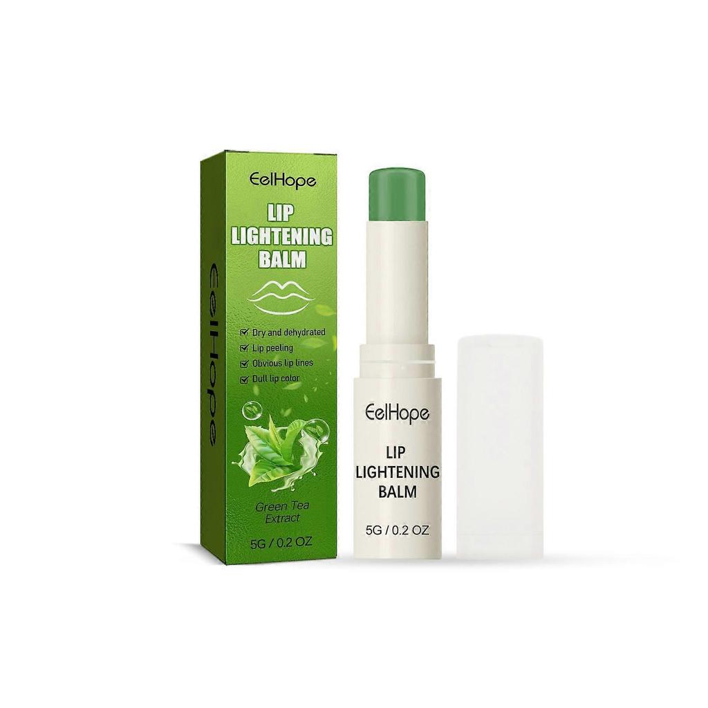 Bálsamo Labial Hidratante de Té Verde Eelhope - Nutritivo, Hidratante, Elimina la Piel Muerta, Previene los Labios Agrietados y las Líneas Finas