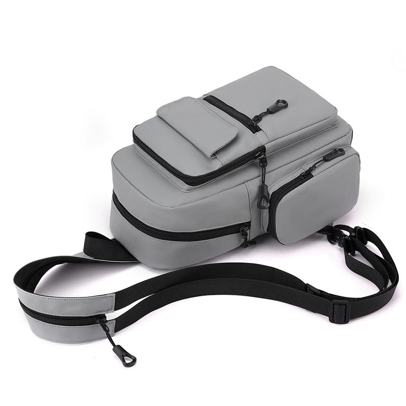 Men's Chest Bag Lightweight Outdoor Shoulder Bag Commuter Travel Backpack