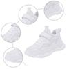 Children's Fashion Sports Shoes Breathable Student  School Walking Shoes Anti-Slip Boys Girls Casual Running Sneaker White Shoes