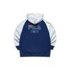Fila Fusion Color Block Logo Embroidered Loose Casual Hoodie Men Hoodies Dark-Blue T11M317204F-NV