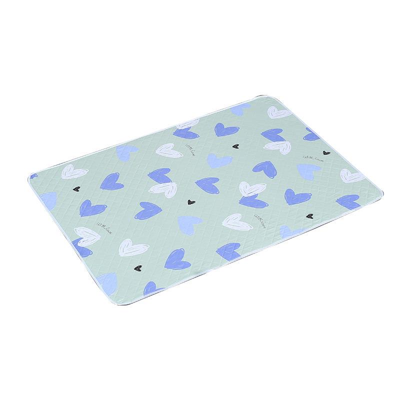 Waterproof Baby Changing Pad Reusable Washable Portable Mattress with Soft Breathable Surface and Leak Proof Backing for Infant Care One Size