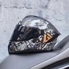 Motorcycle Helmet Men's and Women's Face-off Helmet Summer Locomotive Full Helmet Universal Safety In All Seasons