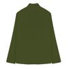Women's Oversized Cardigan Sweatshirt With Button-Down Collar In Solid Color