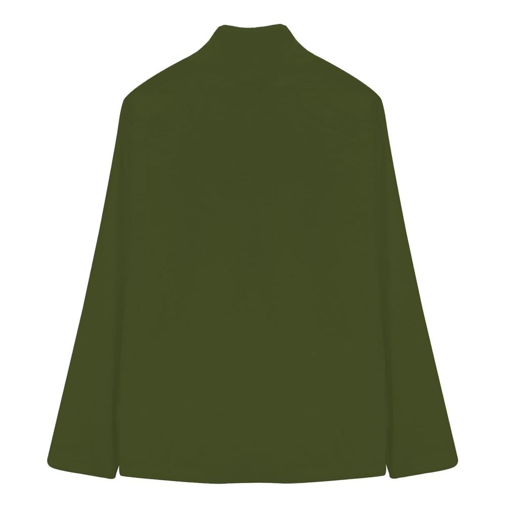 Women's Oversized Cardigan Sweatshirt With Button-Down Collar In Solid Color