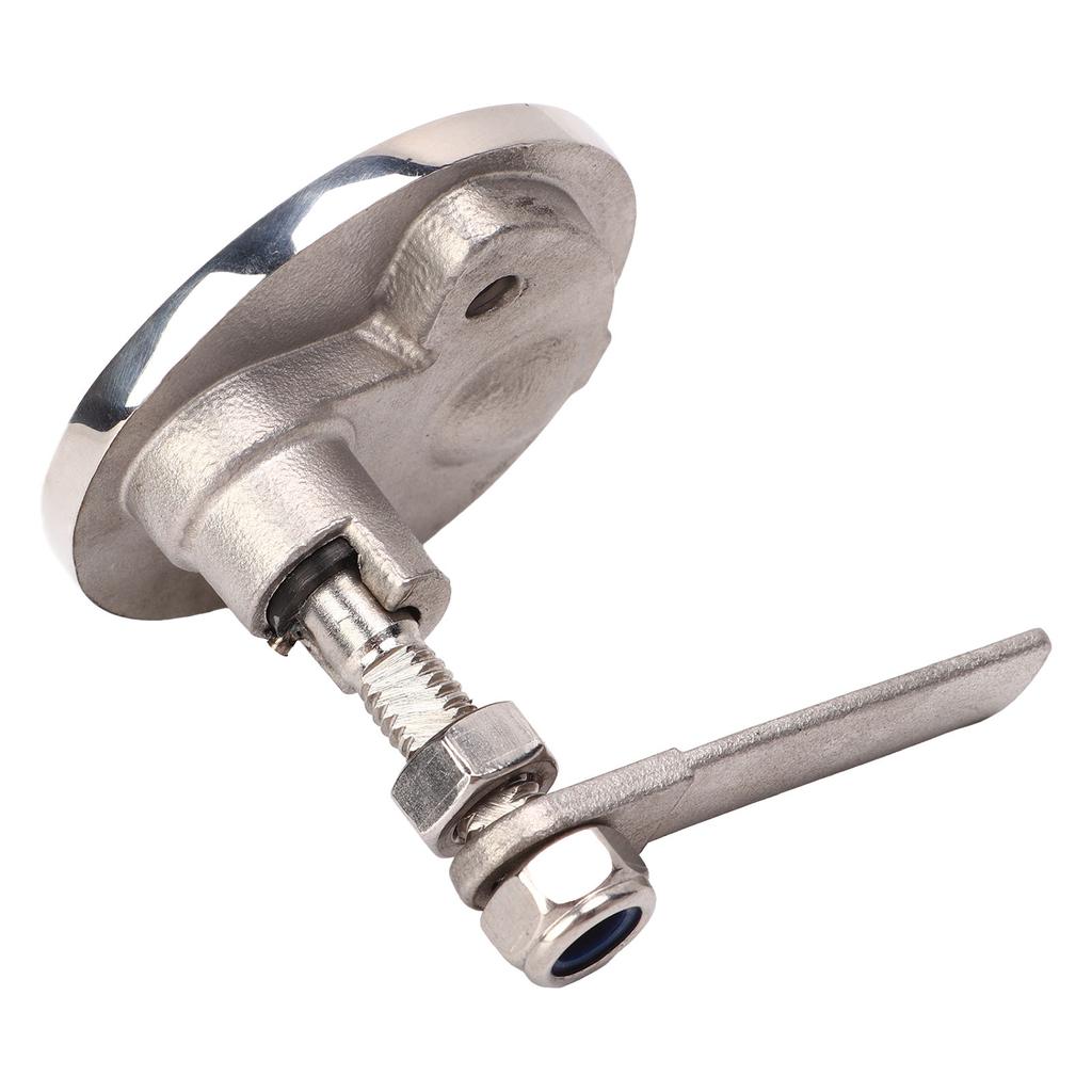 61x57mm Boat Cam Latch Marine Flush Hatch Pull 316 Stainless Steel Silver Yacht Hardware