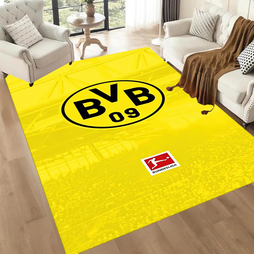 Borussia Dortmund Fußbodenmatte Design Für Esszimmer Außen Arbeitszimmer Küche Rutschfester Teppich Büro Heimdekoration Hochzeitsfeier Geschenk