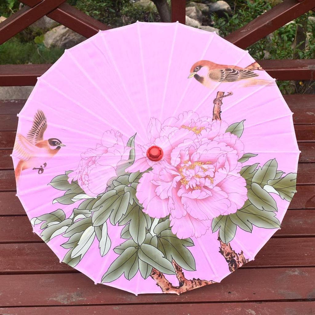 Chinese Oil Paper Umbrella, Handmade Decorative Umbrella for Japanese Classical Dance,