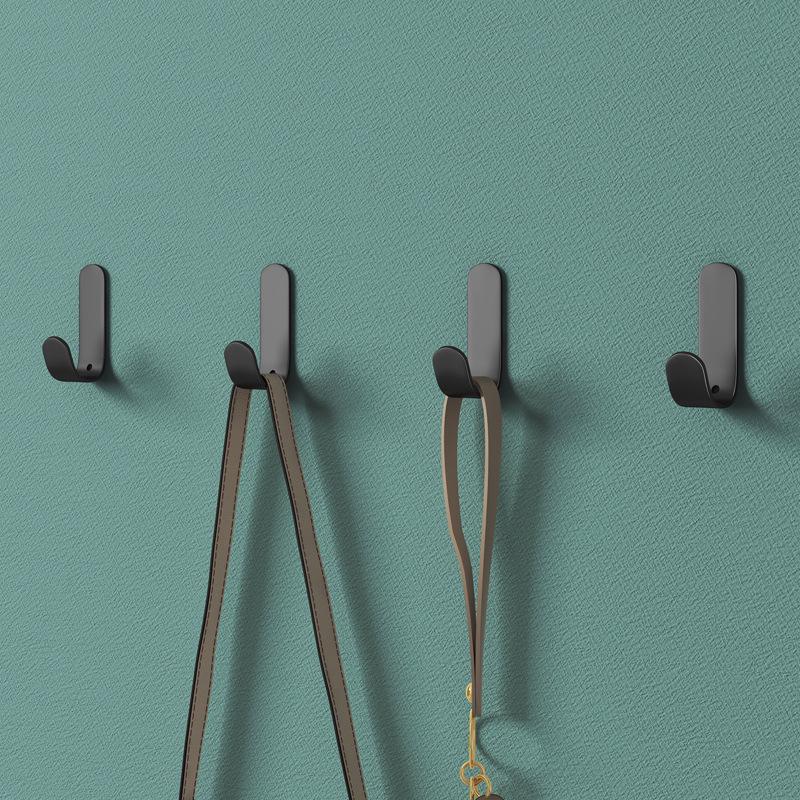 Adhesive Metal Coat and Hat Hook for Bathroom and Doors