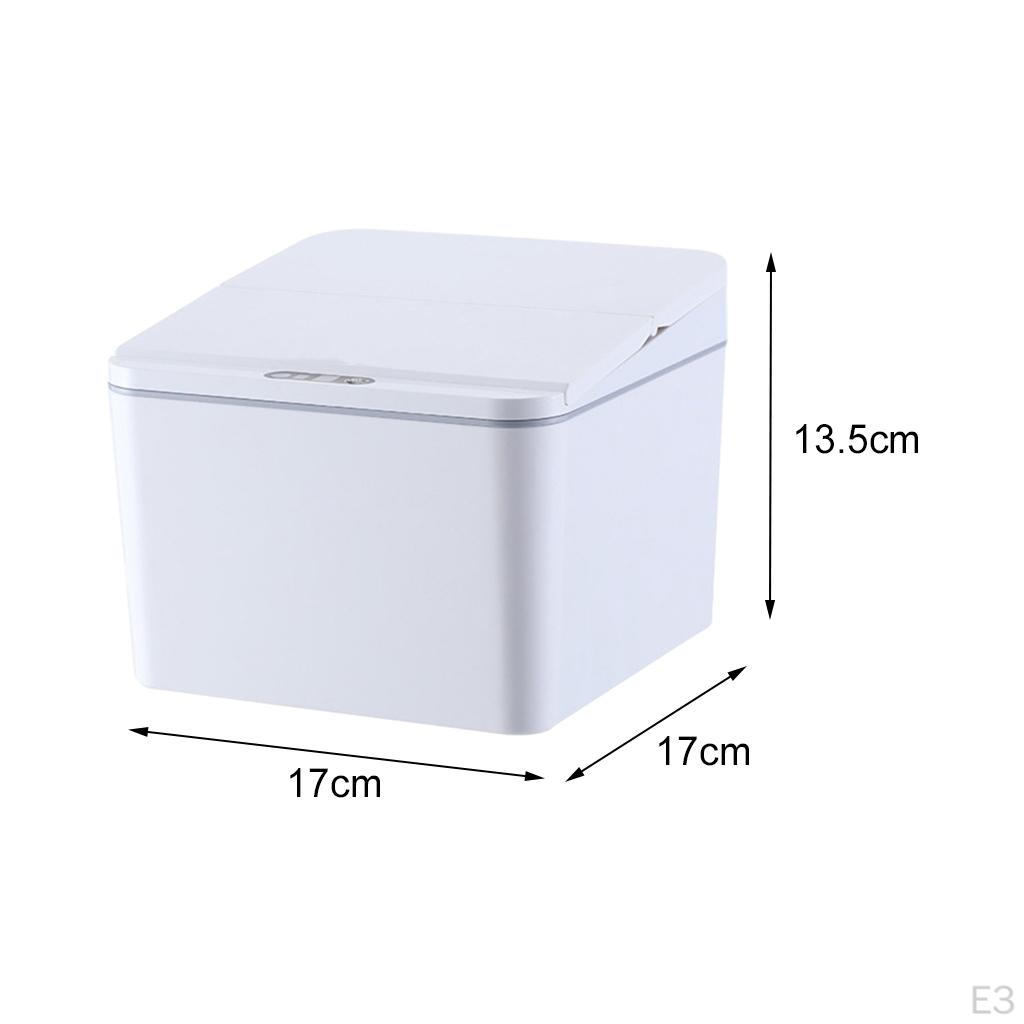 Trash Can Dustbin for Car Kitchen and Office Bathroom