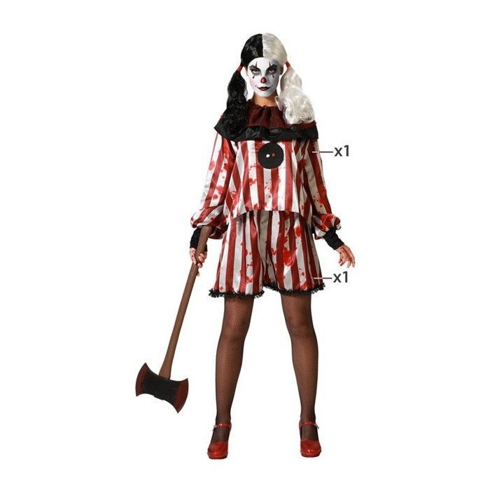 Déguisement Femme Clown Diabolique