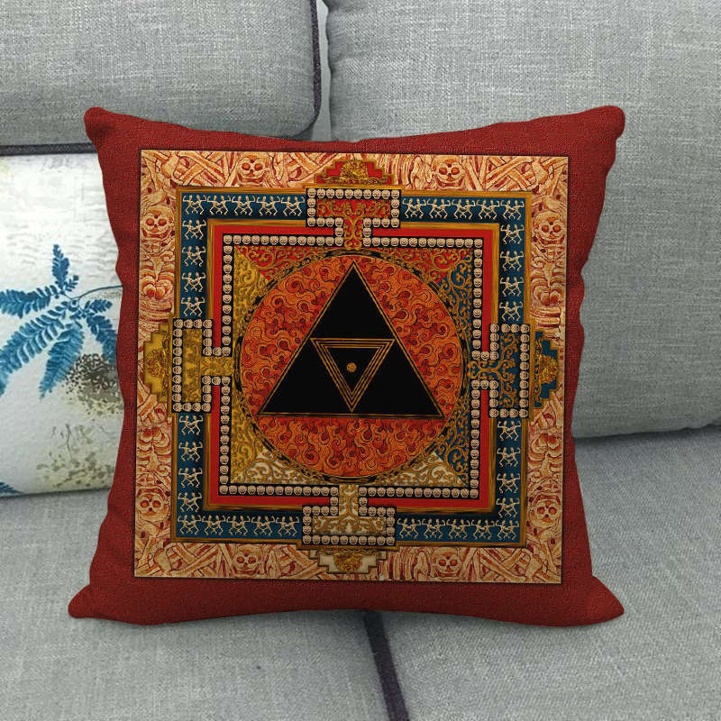 Geometric Pattern Collection Digital Printing Short Plush Pillow Covers For Car Sofa Office Cushion Cover Home Goods