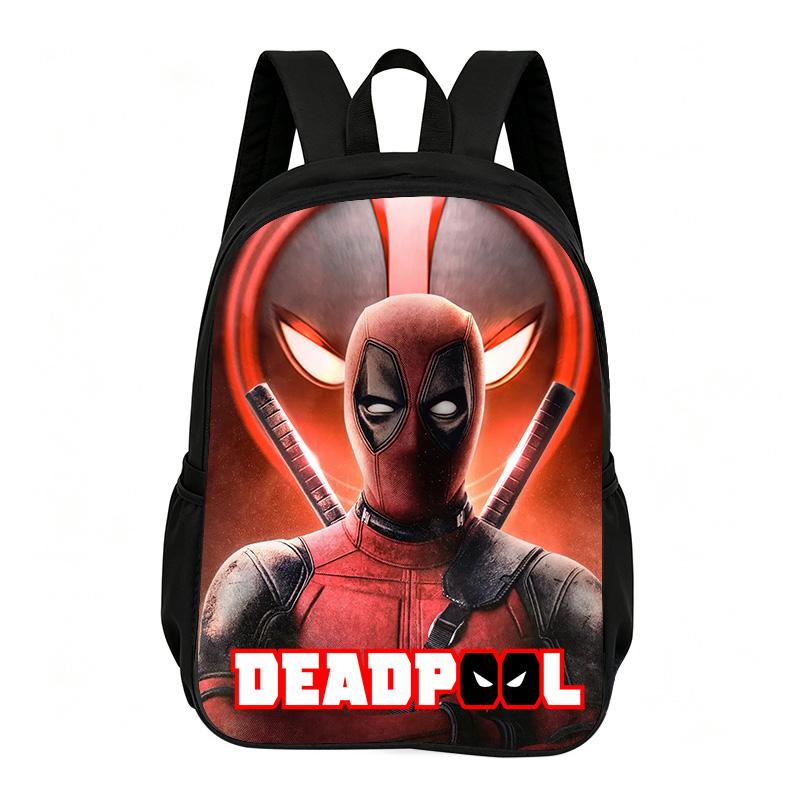 Deadpool School Luggage & Bags Backpack Backpack Fashion Schoolbag Backpack Trend Kids Gift Practical Multifunctional