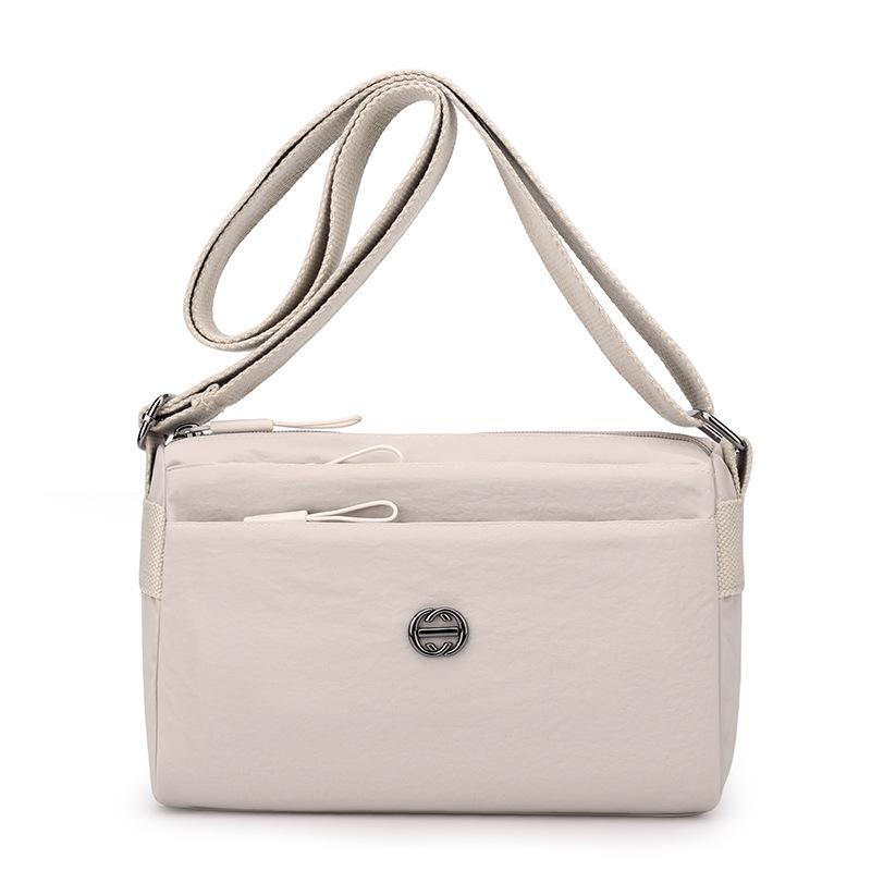 Ultra-lightweight Multi-layer Crossbody Bag, Women's Bag, Casual Single-shoulder Bag, Fabric Bag, Small Bag