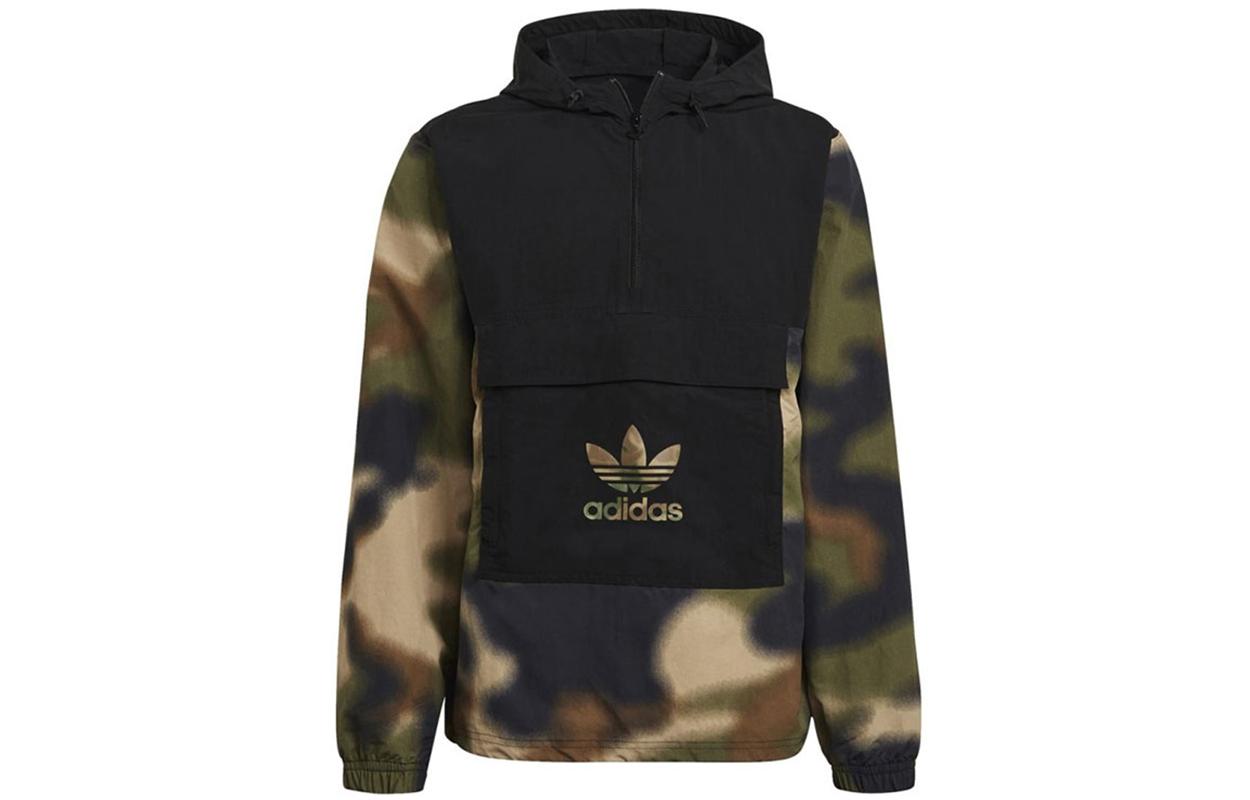 Adidas Originals Jackets Men s Army Green Hooded Moderate Other GN1875 XS