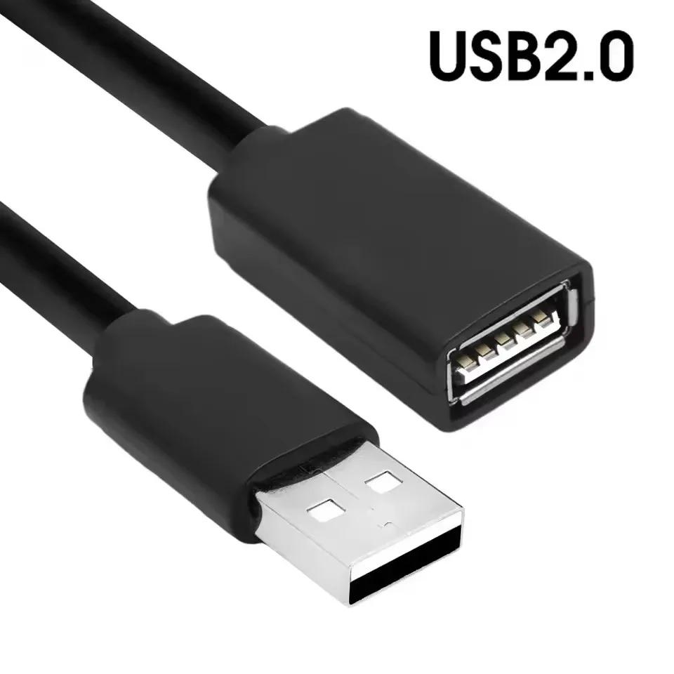 

USB 3.0 / 2.0 Extension Cable Male to Female Extender Cables Data Cord USB3.0 Extenders for PC PS3 Laptop to U Disk TV USB Cable 0.5m