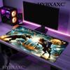 HYBXAXC Crypto Bear Bitcoin Gaming Mouse Pad Large Deskmat WaterResistant NonSlip Rubber Base Desk Mat Stitched Edges Mousepad