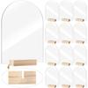 Wooden Acrylic Calendar & Card Holder Stand