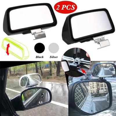 2Pcs Car Blind Spot Mirror for Car SUV Truck Vehicle Adjustable Auxiliary Wide Angle Rear View Mirror Universal Auto Accessories