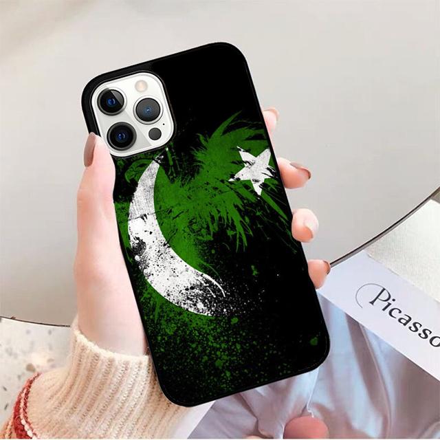 Pakistan Flag Phone Case For iPhone 17 Air 16 15 14 13 12 11 Pro Max Plus Max Cover Shell coque
