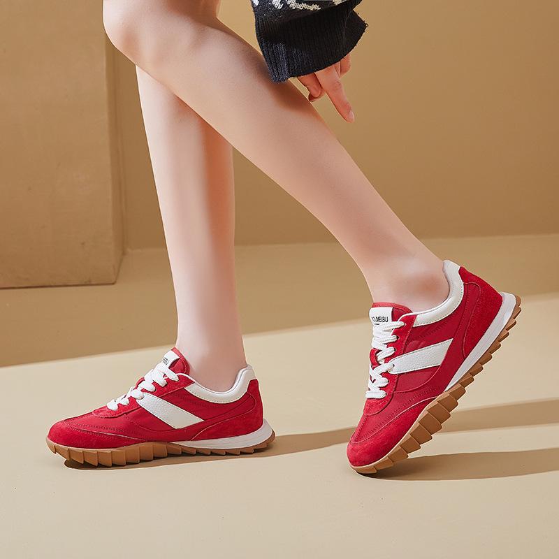 New Dad Shoes for Women, Fashionable Thick-soled Sports Single Shoes