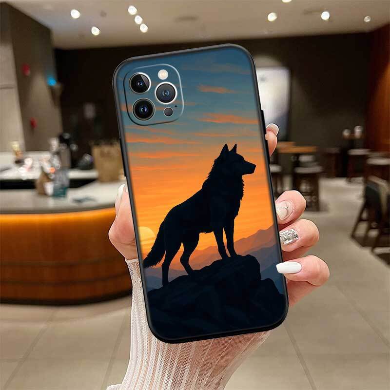 Animal Wolf Phone Case for Redmi Note 12 12S 12C 13 13C 13R 14 14S 14R 14C 11A 13X A3 A3X A4 A5 Pro Max Plus