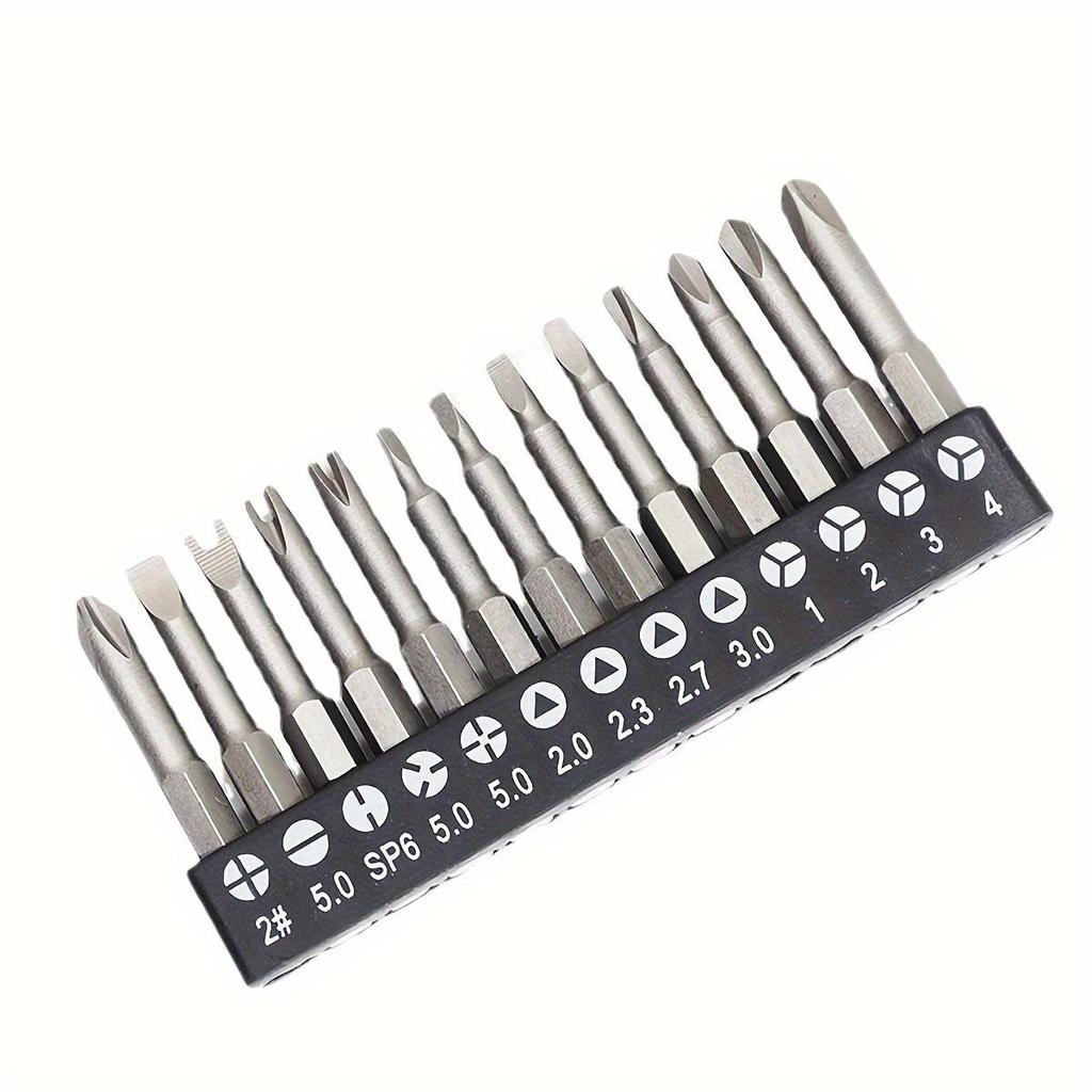 Special Shape Drill Bit Set: Y-shaped, Triangular, Hexagonal, Three-Point Screwdriver Bit for Home Appliances