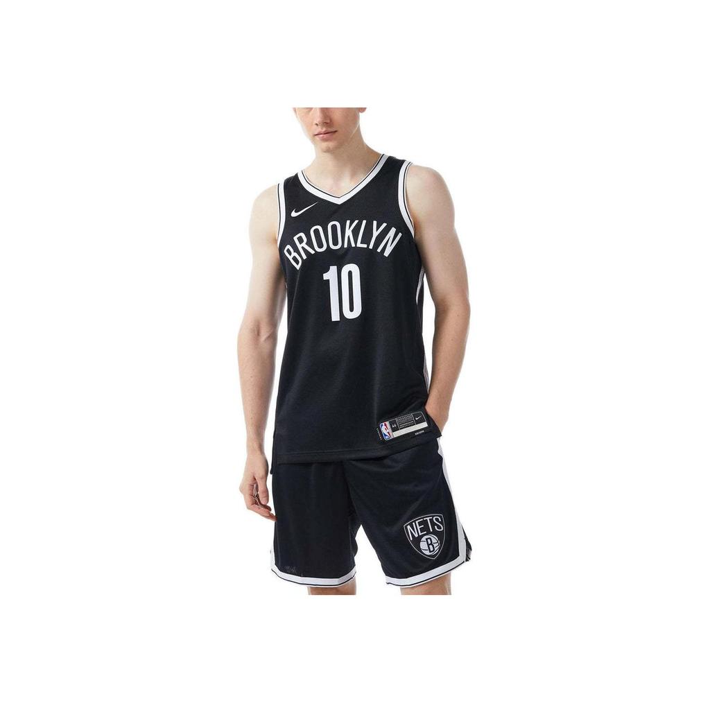 Nike Dri-Fit NBA Swingman Jersey - Nets Simmons No. 10 Sleeveless Basketball Vest Men Tops Black DN1996-016