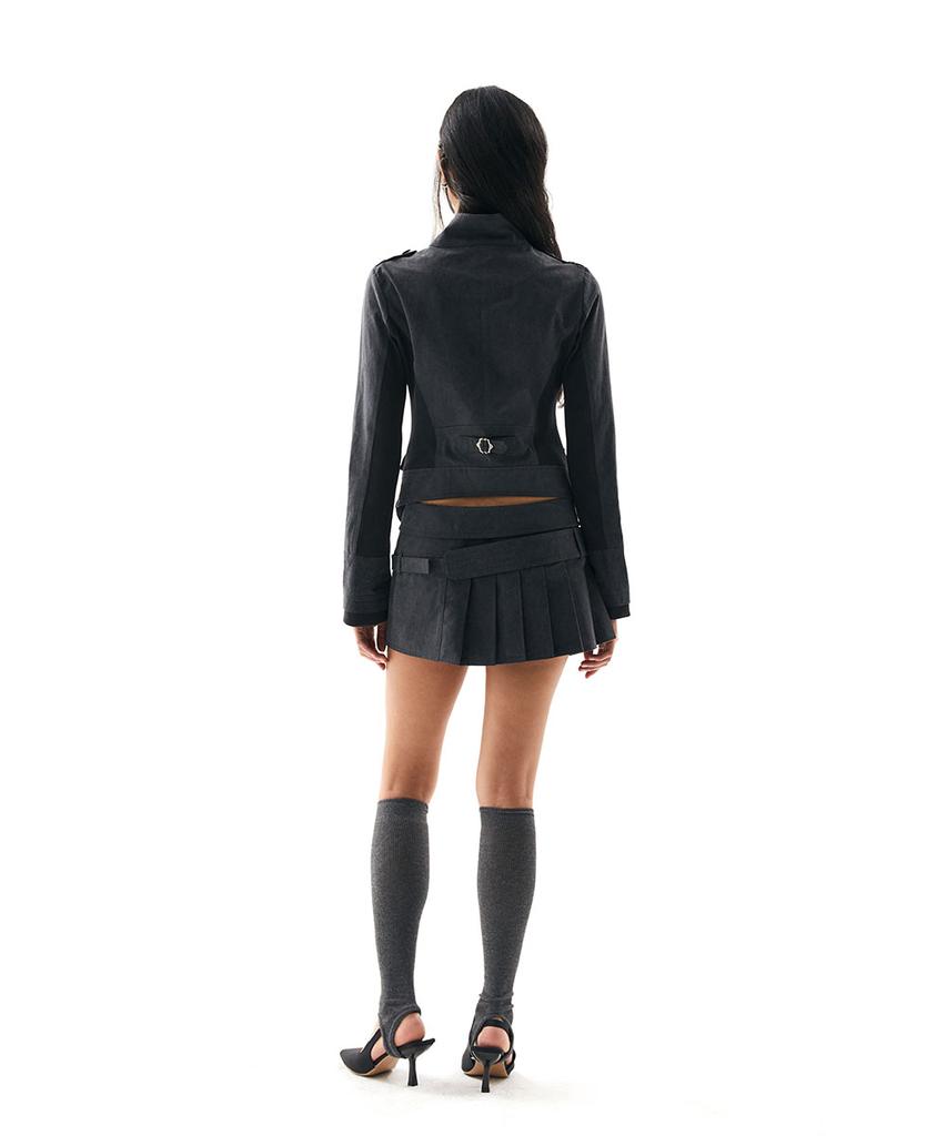 Dipeuleontiseu Ammo Mini Skirt (Ash)