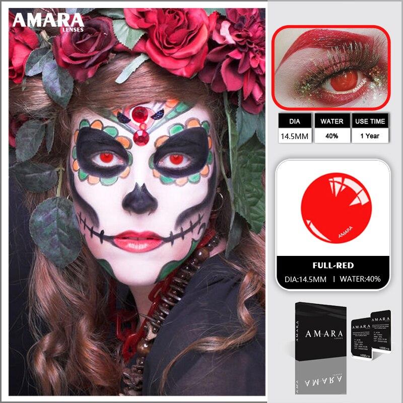 AMARA LENSES VOLLSTÄNDIGE Serie Kosmetische Kontaktlinsen Farbige Linsen für Augen Cosplay Farbige Kontaktlinsen