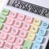 Solar Powered Calculator with Writing Board Handwriting Board Calculator  Financial Accounting