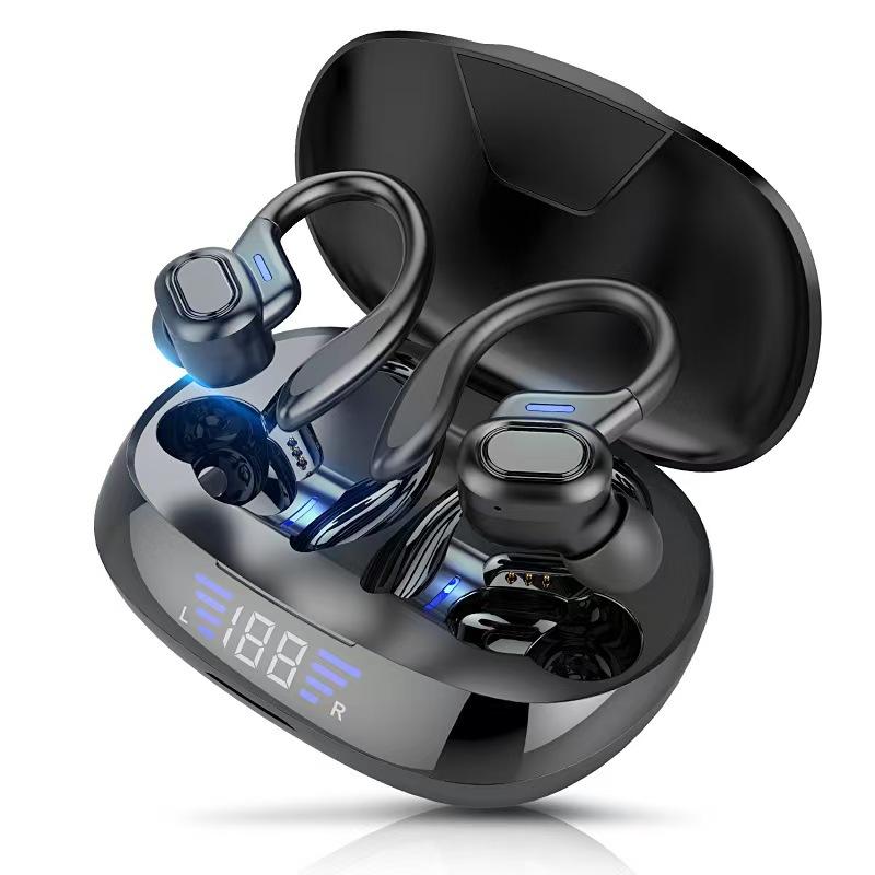 Translation Headset Hanging Ear Bluetooth Headset Not In Ear With Digital Display Business Music Sports
