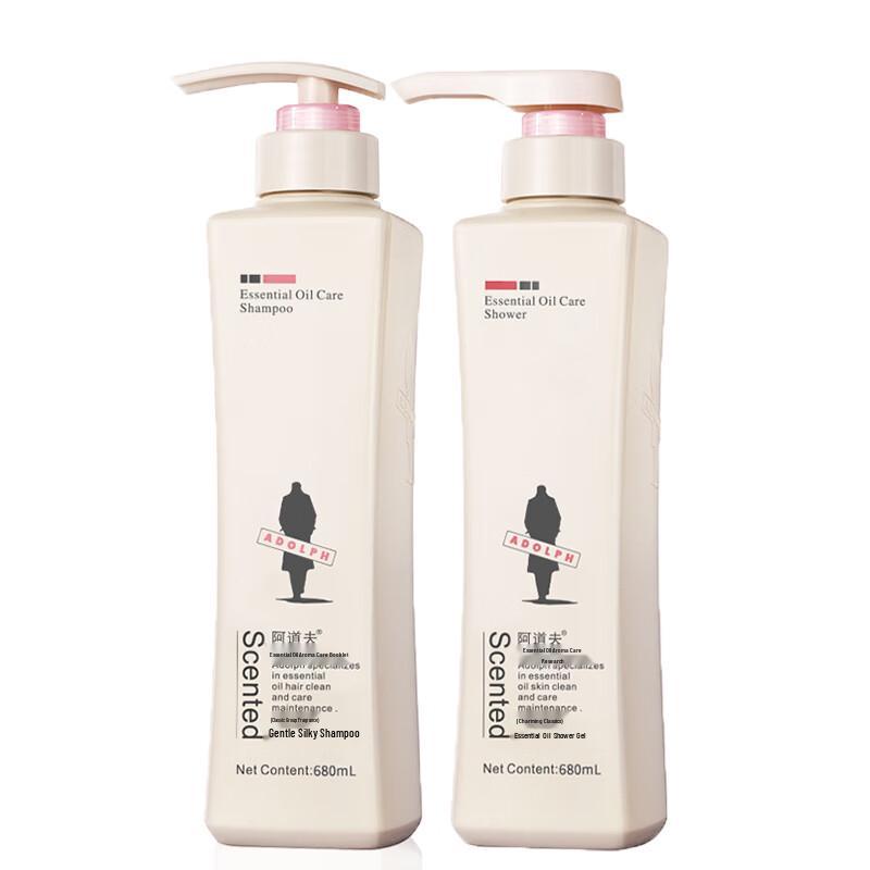 Adolph Gentle Silky Shampoo & Charming Classic Duschgel Set