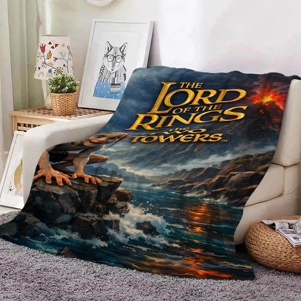 Gollum'S Epic Journey Two Towers Flannel Blanket Comfortable Skinfriendly Fleece Blanket For Living Room Office Nap Home Party Decor New Year Gift
