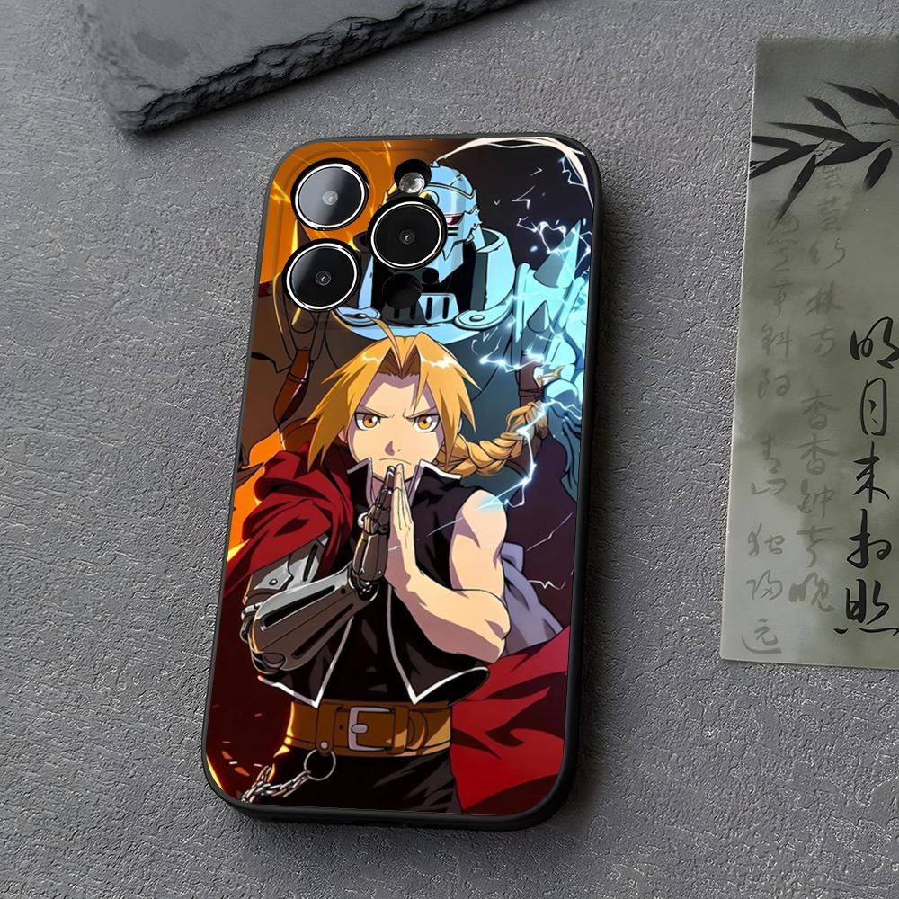 F-FULLMETAL A-ALCHEMIST Phone Case Funda For Iphone 13 17 16 11 15ProMax 14 12 Pro Xs Max Mini Xr X 7 8 6 6s Plus Covers