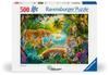 Puzzle 2D: Rodzina Tygrysów 500El