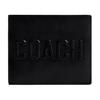 Logo Double Fold Design Leather Wallet Men Wallet Black CZ501-BLK